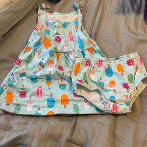 Blue Wonder Nation Popsicle summer dress